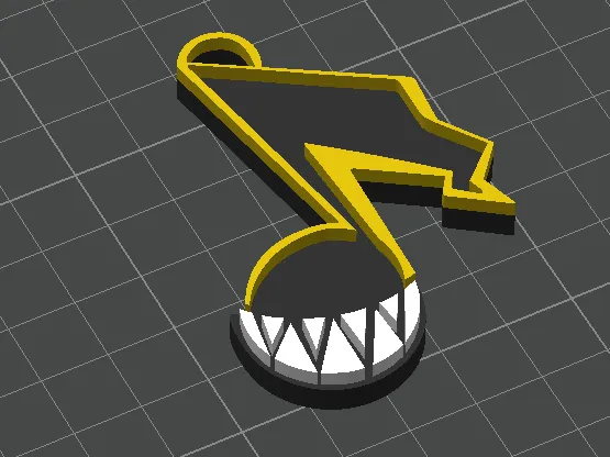 Persona 5 Point Up Keychain Charm