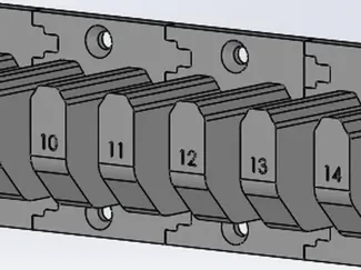 Wrench Holder for several wrench 5.5, 6 to 15 mm