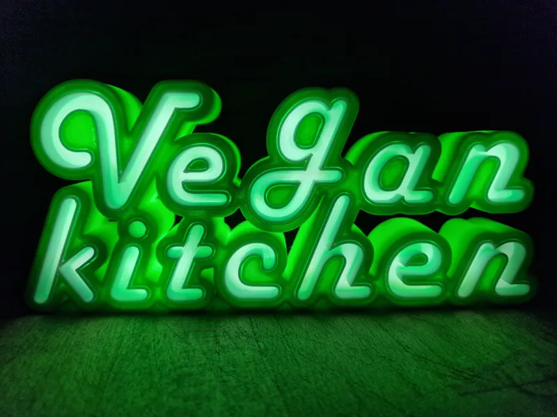 vegan kitchen lamp