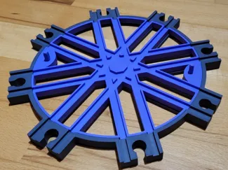 XL skeleton turntable / crossroad wood train brio