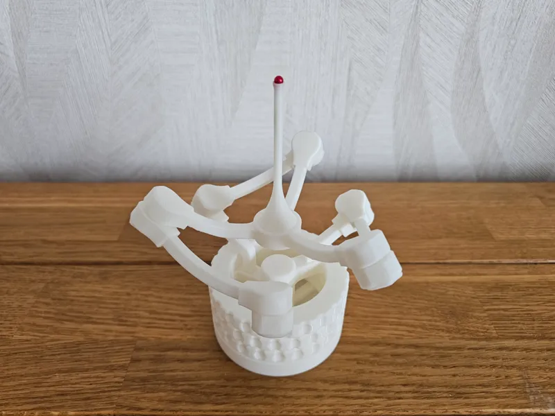Spherical Parallel Manipulator -NO hardware needed