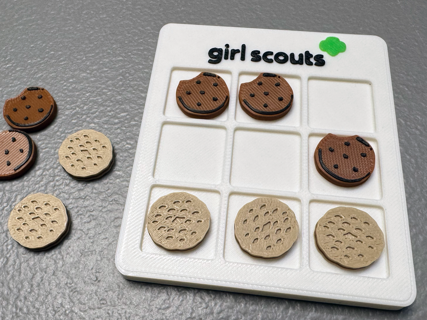 Girl Scout Tic Tac Toe Game