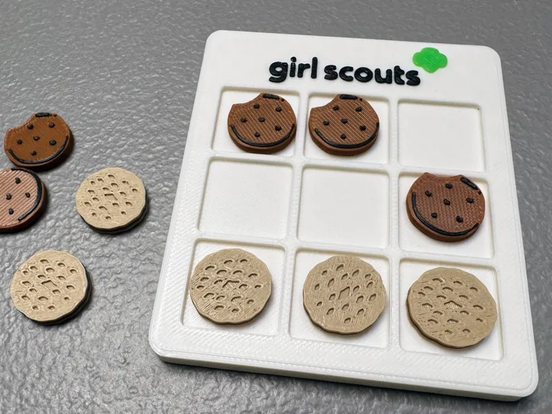 Girl Scout Tic Tac Toe Game