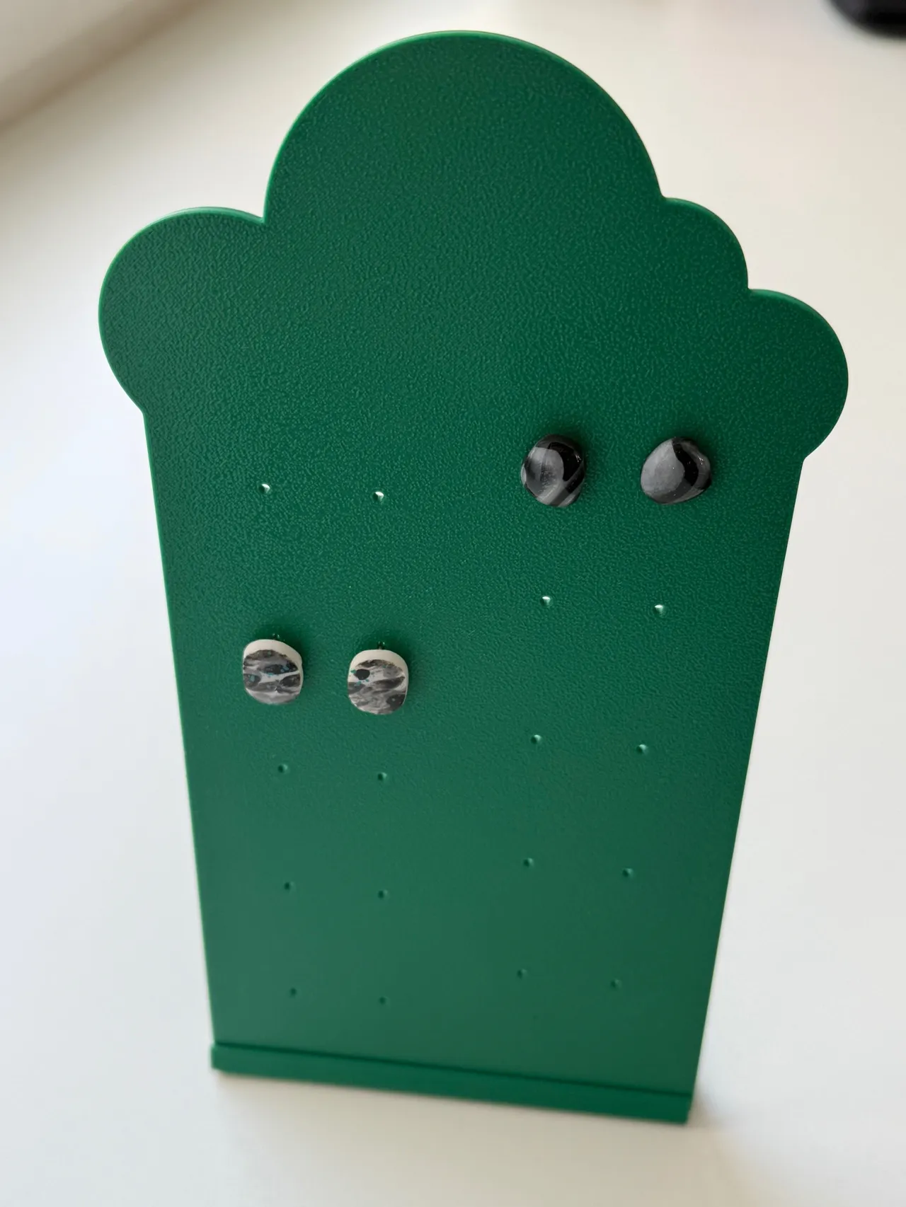 Ohrring Board / Halter für 20 Ohrringe Wolkenform view 3