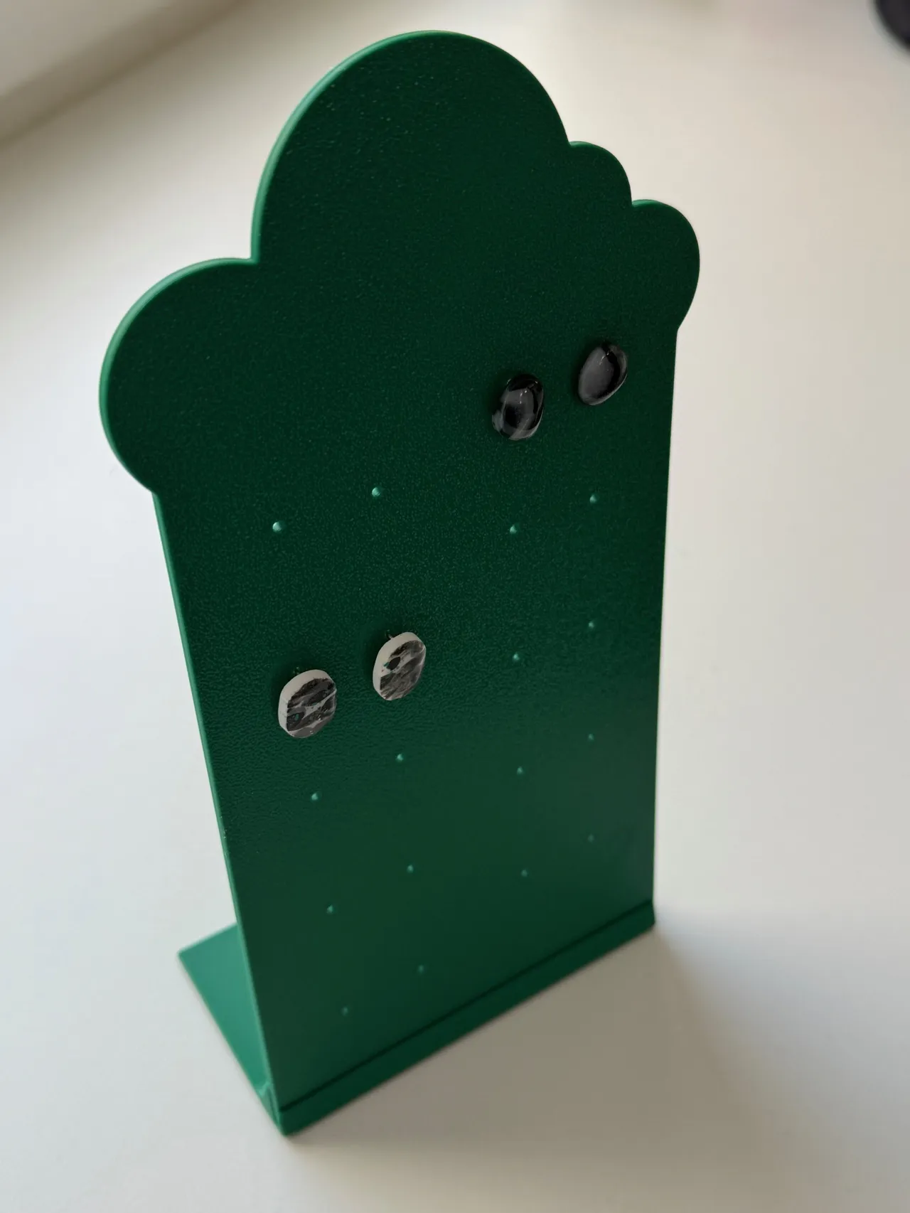 Ohrring Board / Halter für 20 Ohrringe Wolkenform view 4