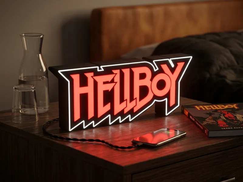 Hellboy lightbox
