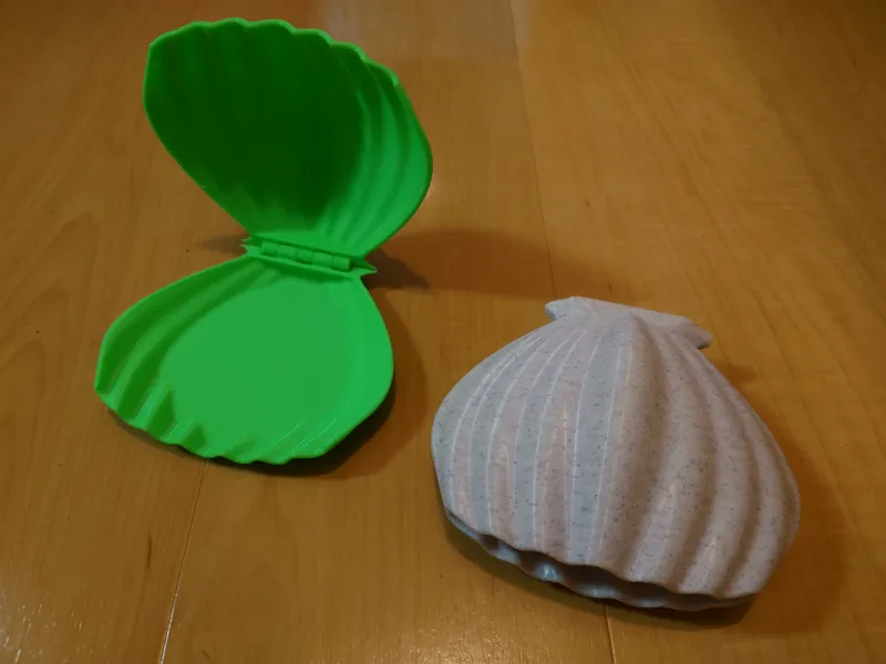 Scallop Shell Case (Print in Place)
