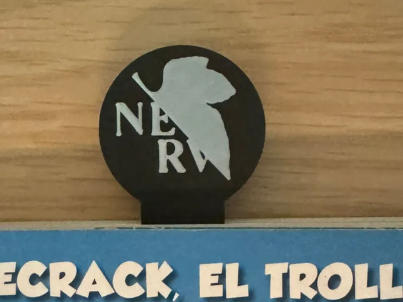 NERV Bookmark | Evangelion: Organization Logo