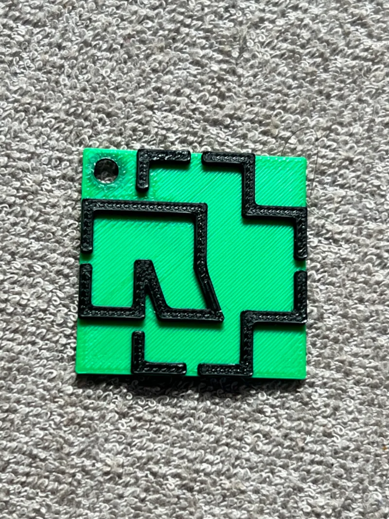 Rammstein Keychain v2