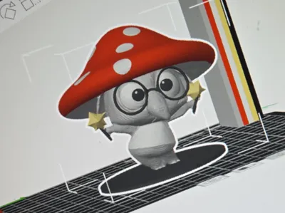 Dancing Little Mushroom