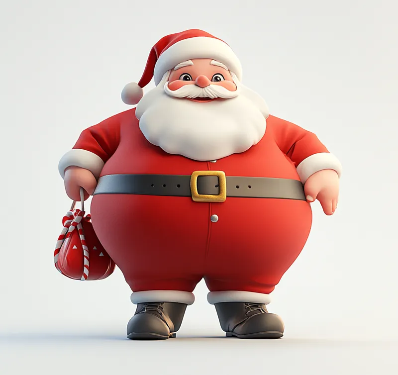 Jolly Santa Claus, Chubby Claus