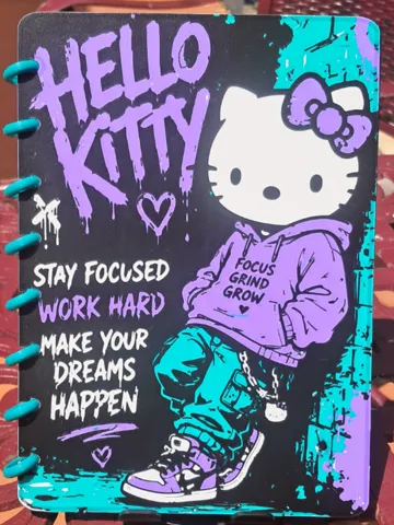 Tapa o cubierta: Urban Hello Kitty A5 Notebook Cover — vista de referencia 2