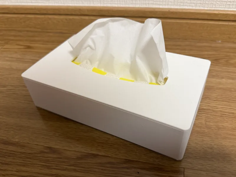 箱なしティッシュケース