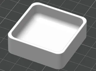 Small container for drawing pins