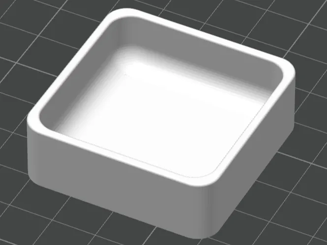 Small container for drawing pins