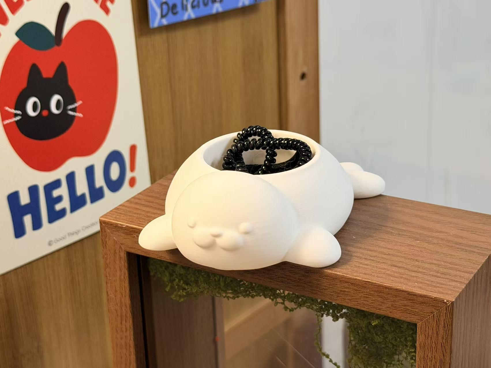 Miniatura 2 do modelo 3D 海豹花盆