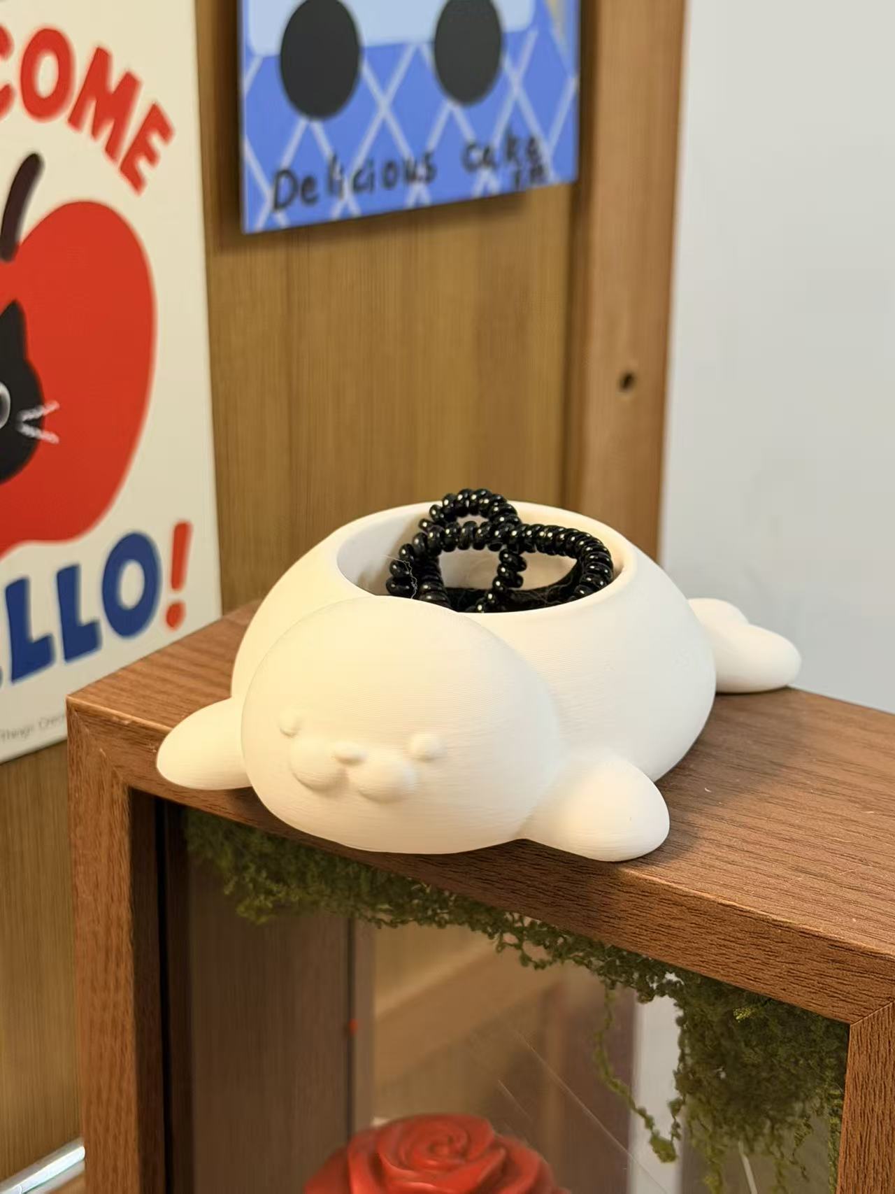 Miniatura 1 do modelo 3D 海豹花盆