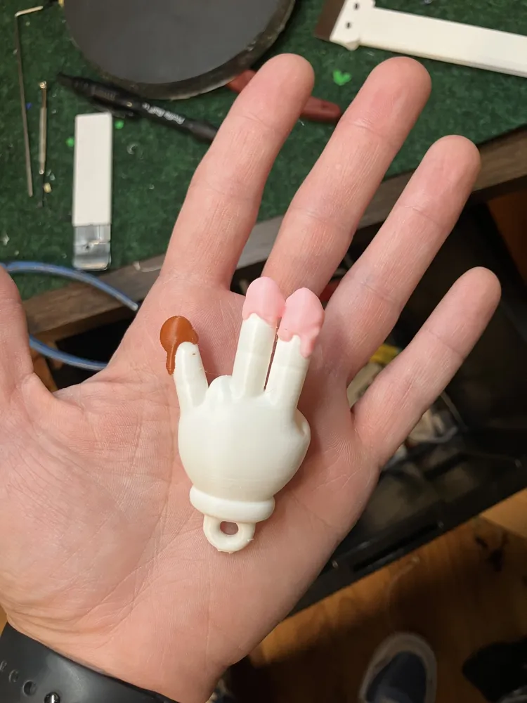 The Shocker - Cartoon Glove Keychain & Bag Charm - Free 3D Print Model ...