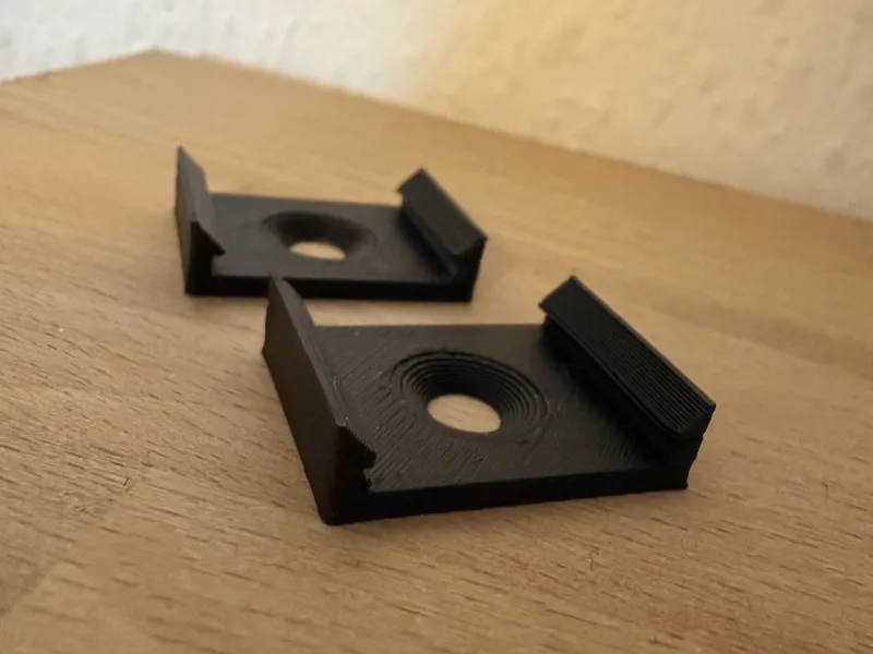 Halterung Unterbauleuchte 22mm