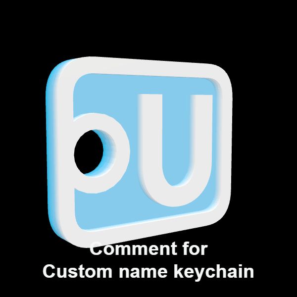 U keychain
