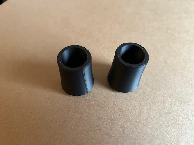 Walking stick cap