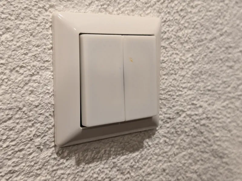 JUNG AS500 AS591-5 - 2-fach Schalterwippe 