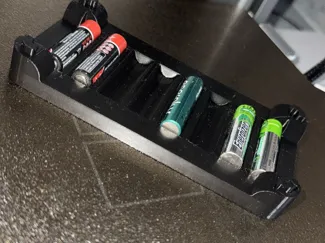 Stabelbare AAA-Akku Aufbewahrung