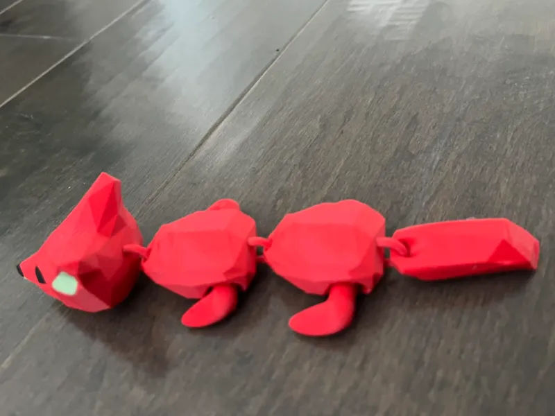 Low Poly Articulated Fox