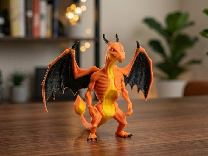 Pokemon skinny charizard
