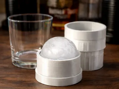Golf Ball Cocktail Ice Mold