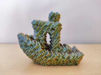 Glitch Benchy
