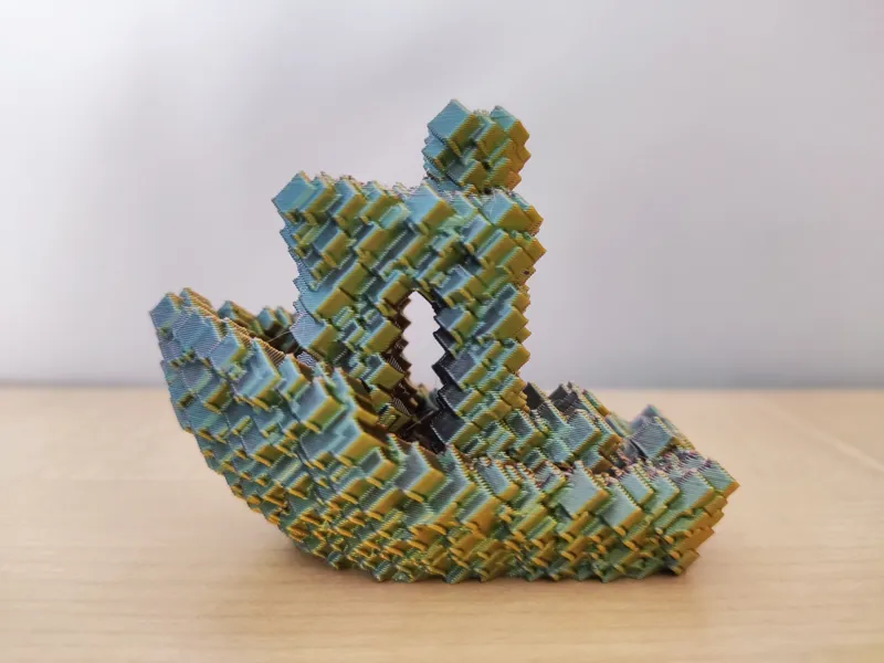 Glitch Benchy
