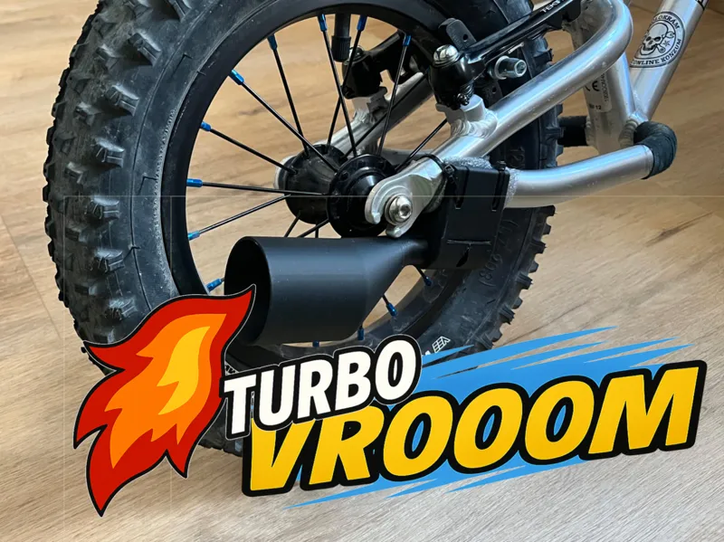 Turbo Exhaust Pipe for Kid’s Bike