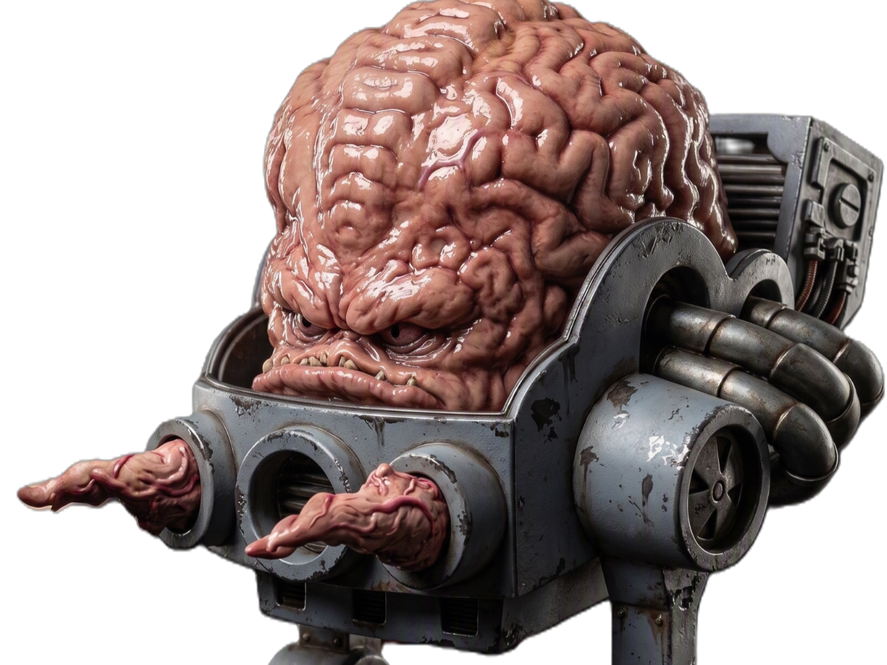 Krang in Bubble Walker – TMNT Villain 
