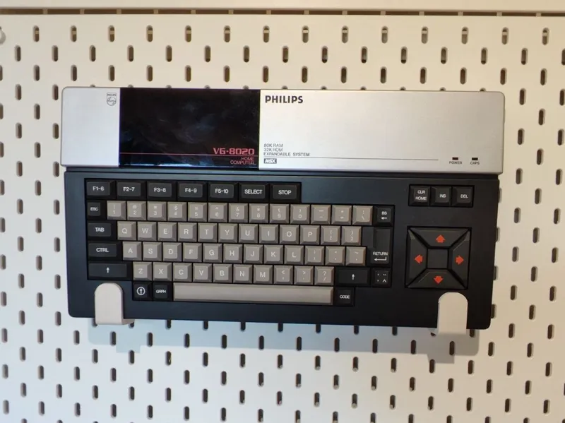 Phillips VG-8020 MSX skadis support