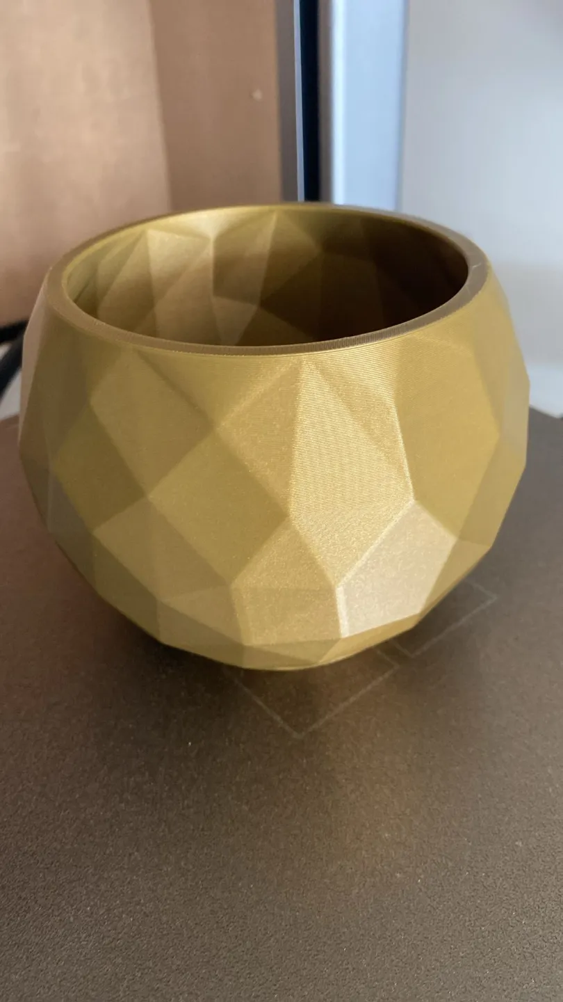 Low Poly Bowl Designer "Cracked Stone" - Free 3D Print Model - MakerWorld