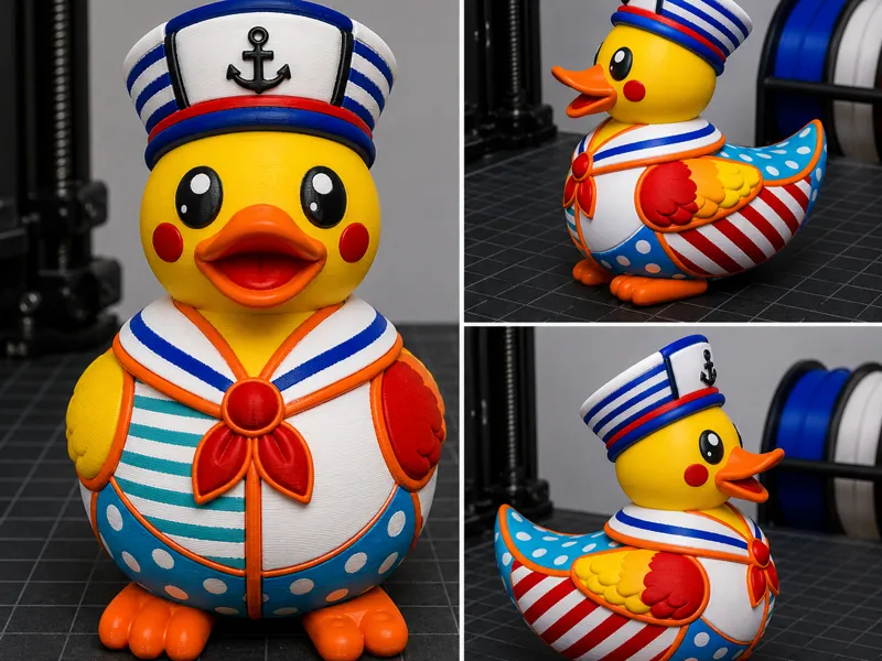 Captain Cruise Duck – Nautical Edition