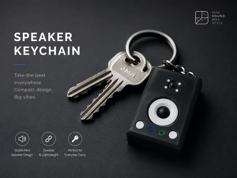 LoudSpeaker - Keychain
