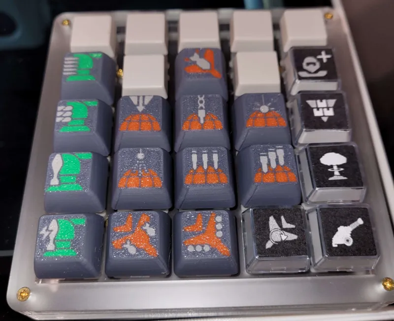 Helldivers Strategem Keycaps