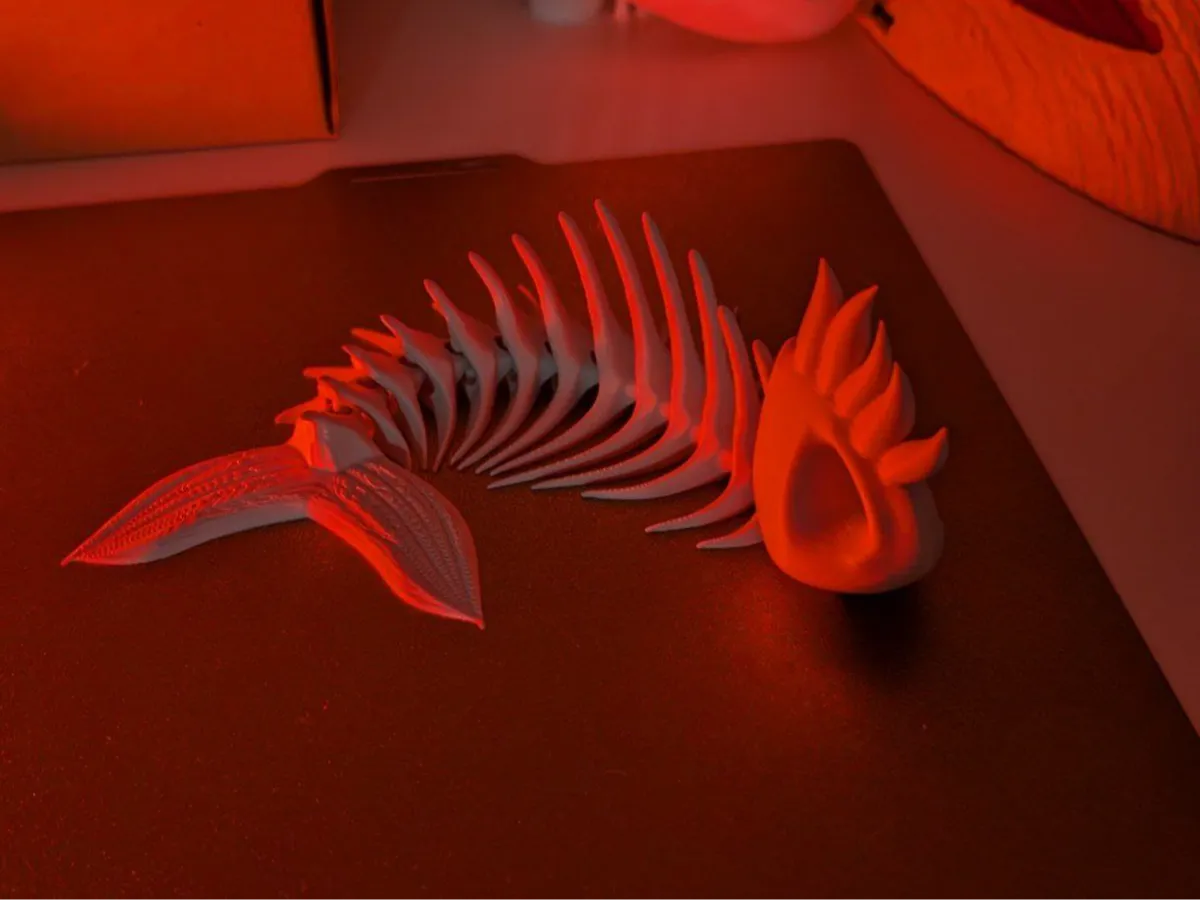 Articulated fishbone by sheikoner MakerWorld: Download Free 3D Models - 3D model önizlemesi