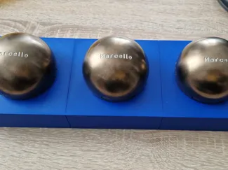 Petanque Kugel Podest