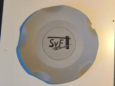 Center cap for SVF Racing rim