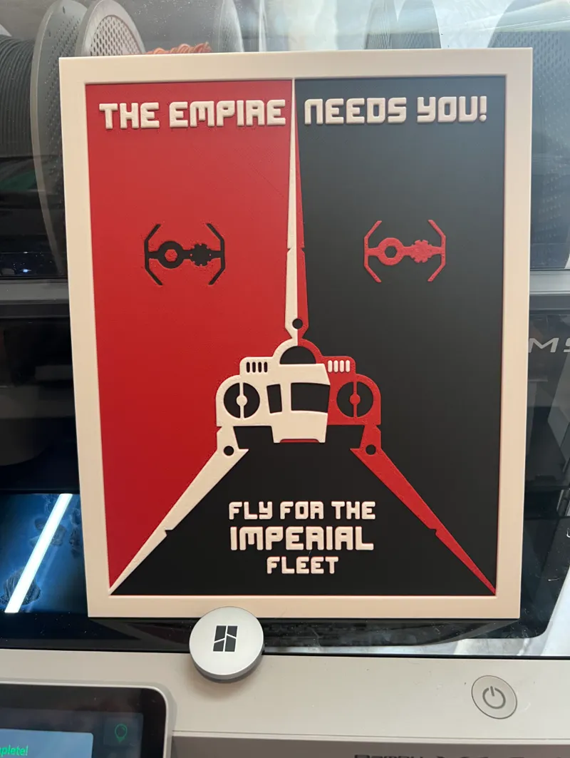 Hue Forge Star Wars The Empire Needs You!