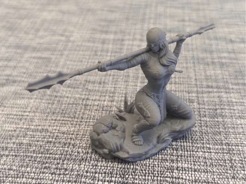 Amazon Bamboo Spear Warrior