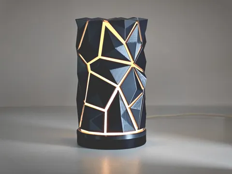 Modelo para impresión 3D: 时光碎片拼图灯｜圆柱 — referencia de MakerWorld