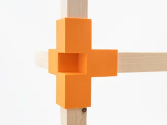 Cantilever 3D joint - Geometric version
