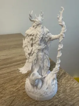 Modelo para impresión 3D: Druid — vista de referencia 3