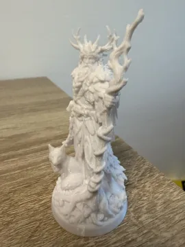 Modelo para impresión 3D: Druid — vista de referencia 4