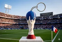 Keychain version of the Tricolore Trophy