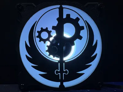 Brotherhood of Steel 120mm Fan Grill
